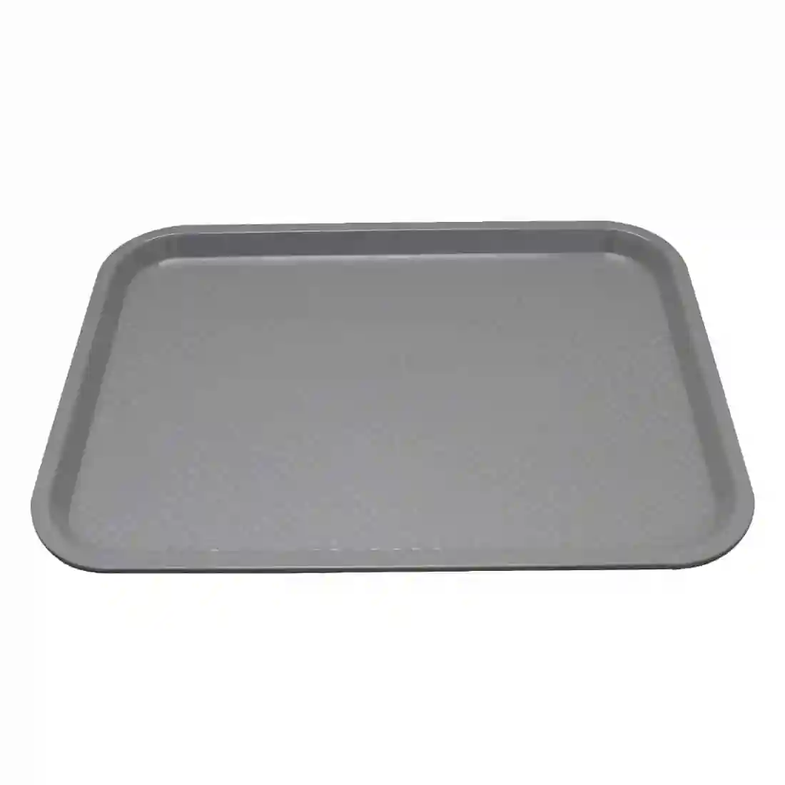 Kristallon Plastic Fast Food Tray Grey Medium