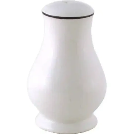 Churchill Black Line Sandringham Salt Shakers 82mm