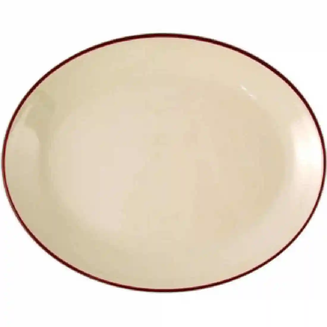 Steelite Claret Empire Oval Coupe Dishes 305mm