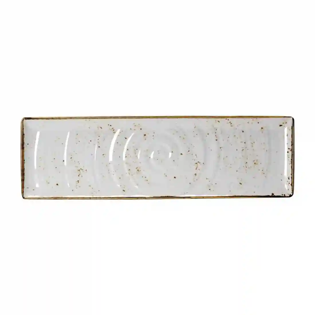 Steelite Craft White Melamine GN 2/4 Rectangular Platter 530mm