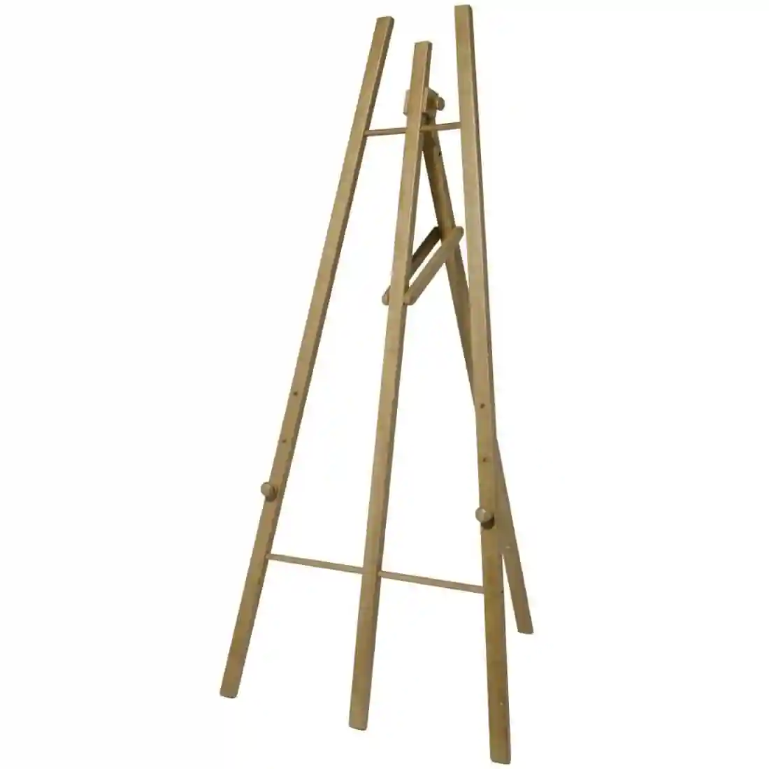 Securit Floor Standing Chalkboard Easel Mahogany