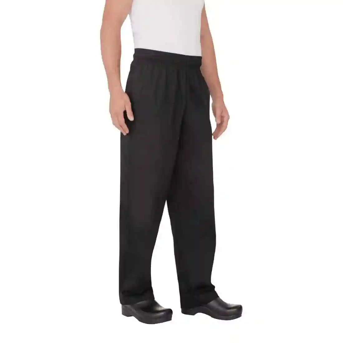 Chef Works Essential Baggy Chefs Trousers Black - Image 6