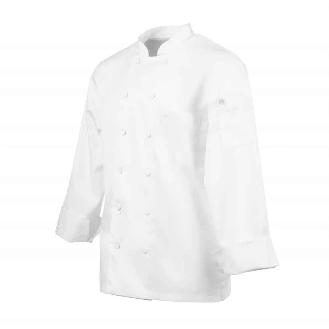 Chef Works Calgary Long Sleeve Cool Vent Unisex Chefs Jacket White - Image 13