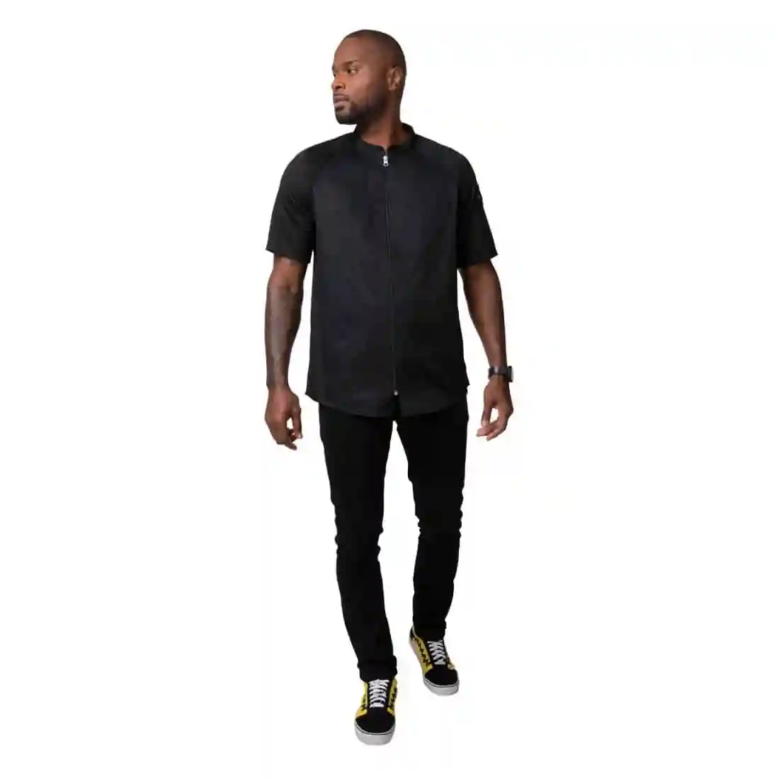 Chef Works Arcadia Sustainable Chef Jacket Black - Image 1