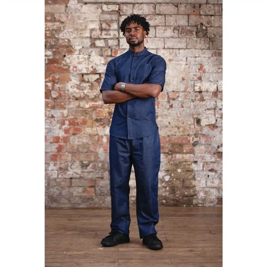 Southside NY Denim Chef Trousers - Image 1