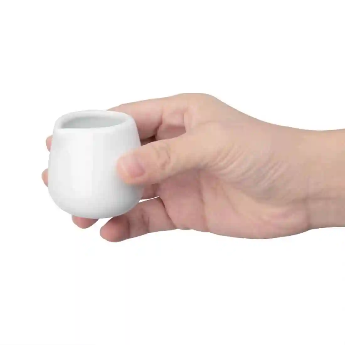 Olympia Whiteware Cream and Milk Jugs 43ml 1.5oz - Image 5