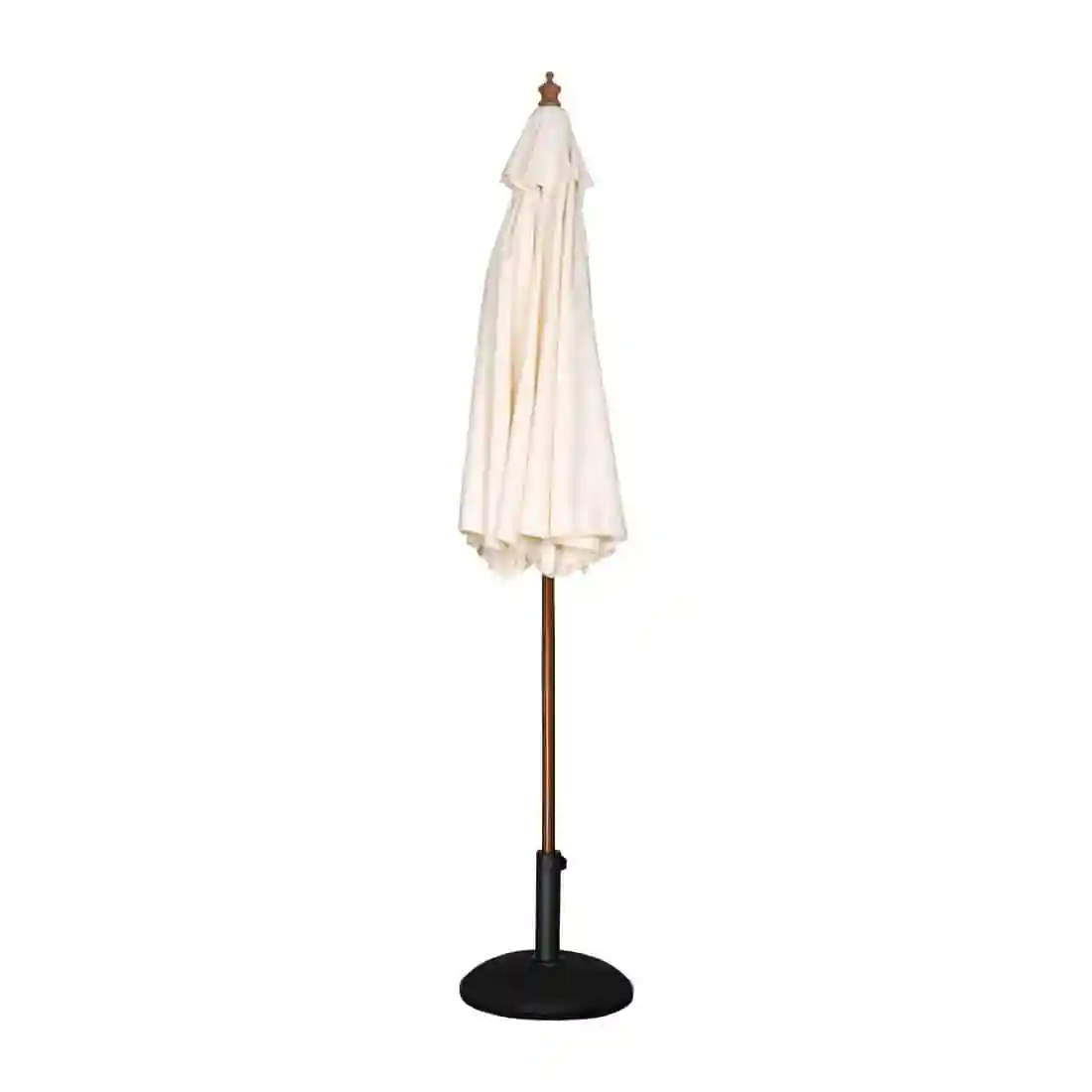 Bolero Round Parasol 2.5m Diameter Cream - Image 2