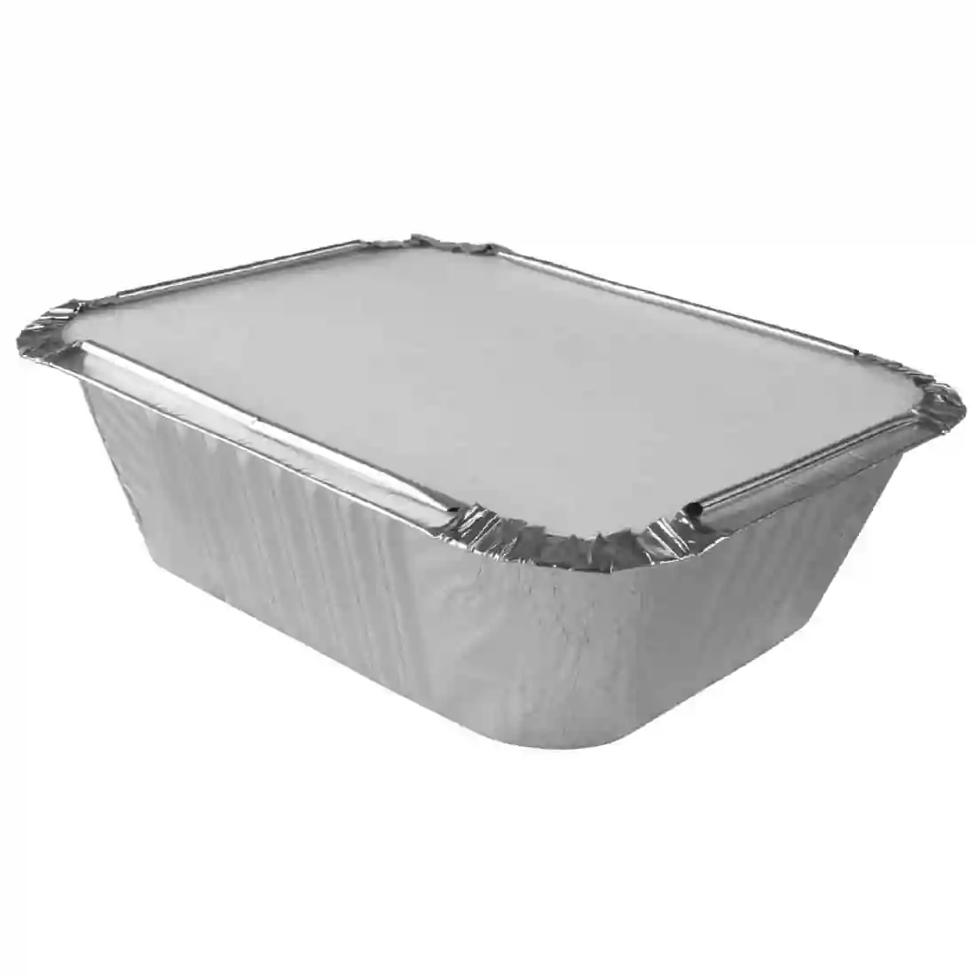 Fiesta Recyclable Waxed Lid for Small Foil Containers (Pack of 1000) - Image 2