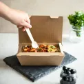 Vegware Compostable Microflute Takeaway Box 8x5" (Pack 250) - Image 2
