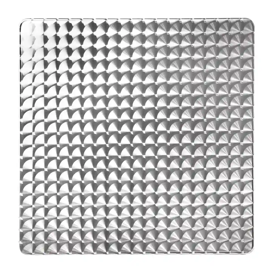 Bolero Square Stainless Steel Bistro Table 700mm - Image 2
