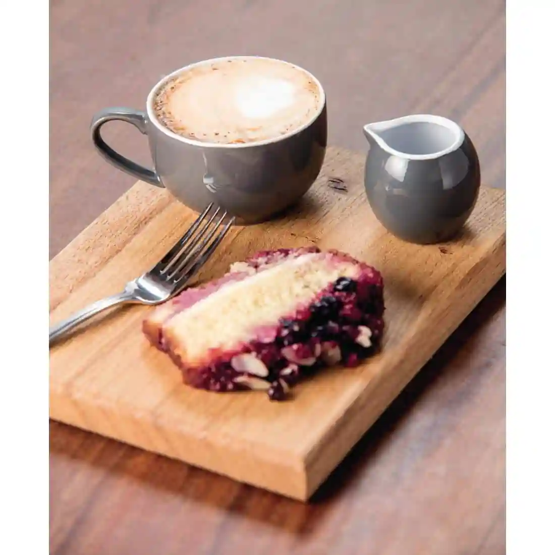 Olympia Cafe Milk Jug 70ml Charcoal - Image 3