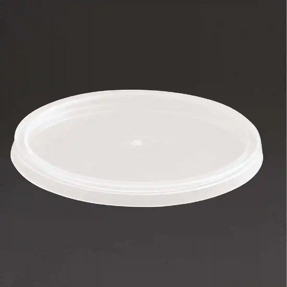 Fiesta Recyclable Microwavable Deli Pot Lids (Pack of 100) - Image 1