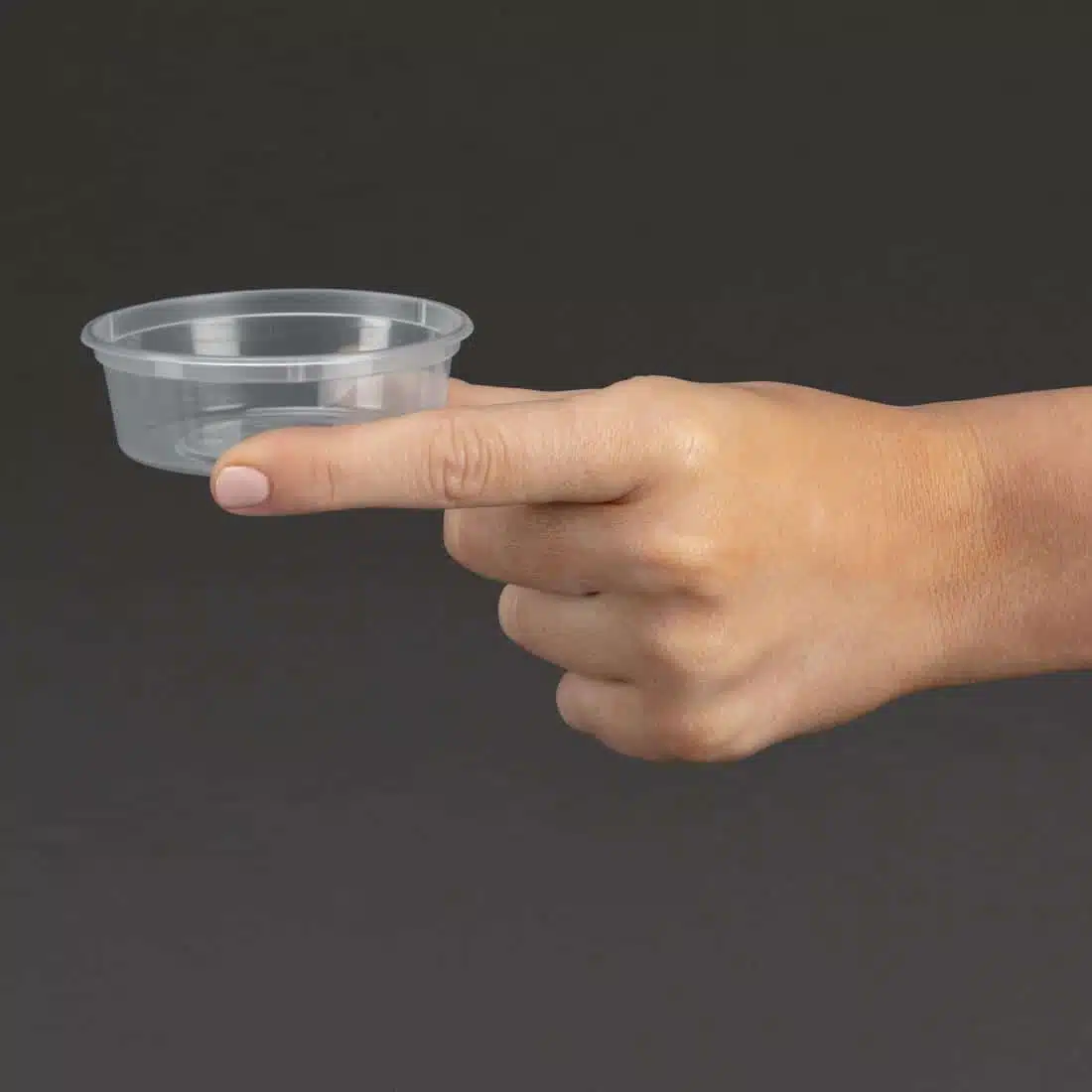 Fiesta Recyclable Plastic Microwavable Deli Pots 50ml / 1.75oz (Pack of 100) - Image 3
