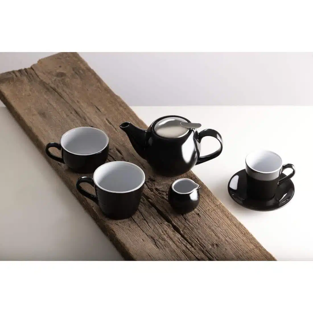 Olympia Cafe Milk Jug Black - 70ml 2.36fl oz (Pack of 6) - Image 9