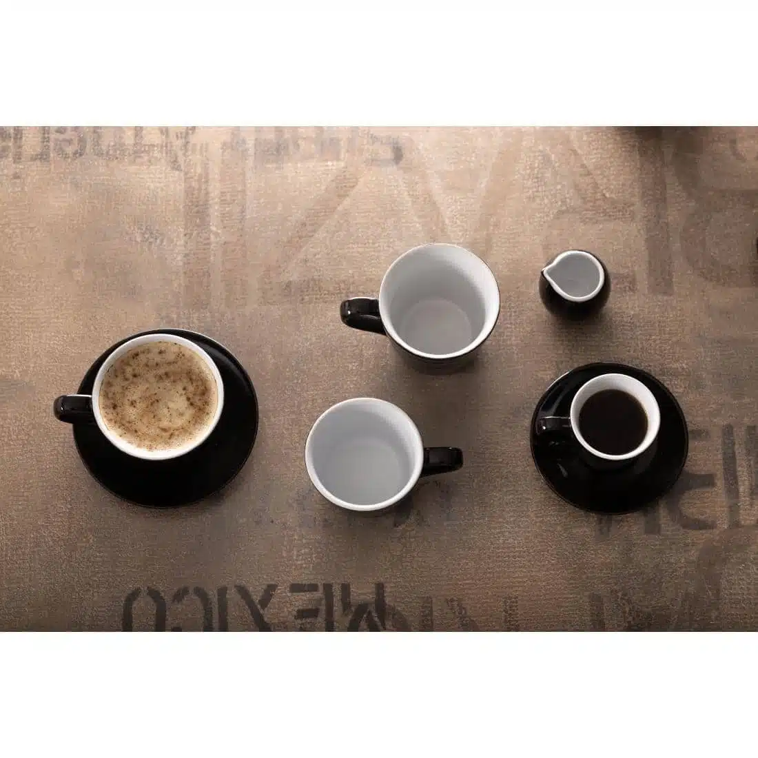 Olympia Cafe Milk Jug Black - 70ml 2.36fl oz (Pack of 6) - Image 10