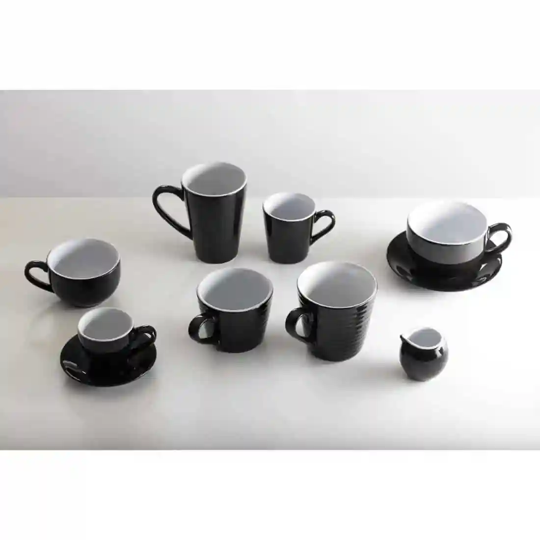 Olympia Cafe Milk Jug Black - 70ml 2.36fl oz (Pack of 6) - Image 11