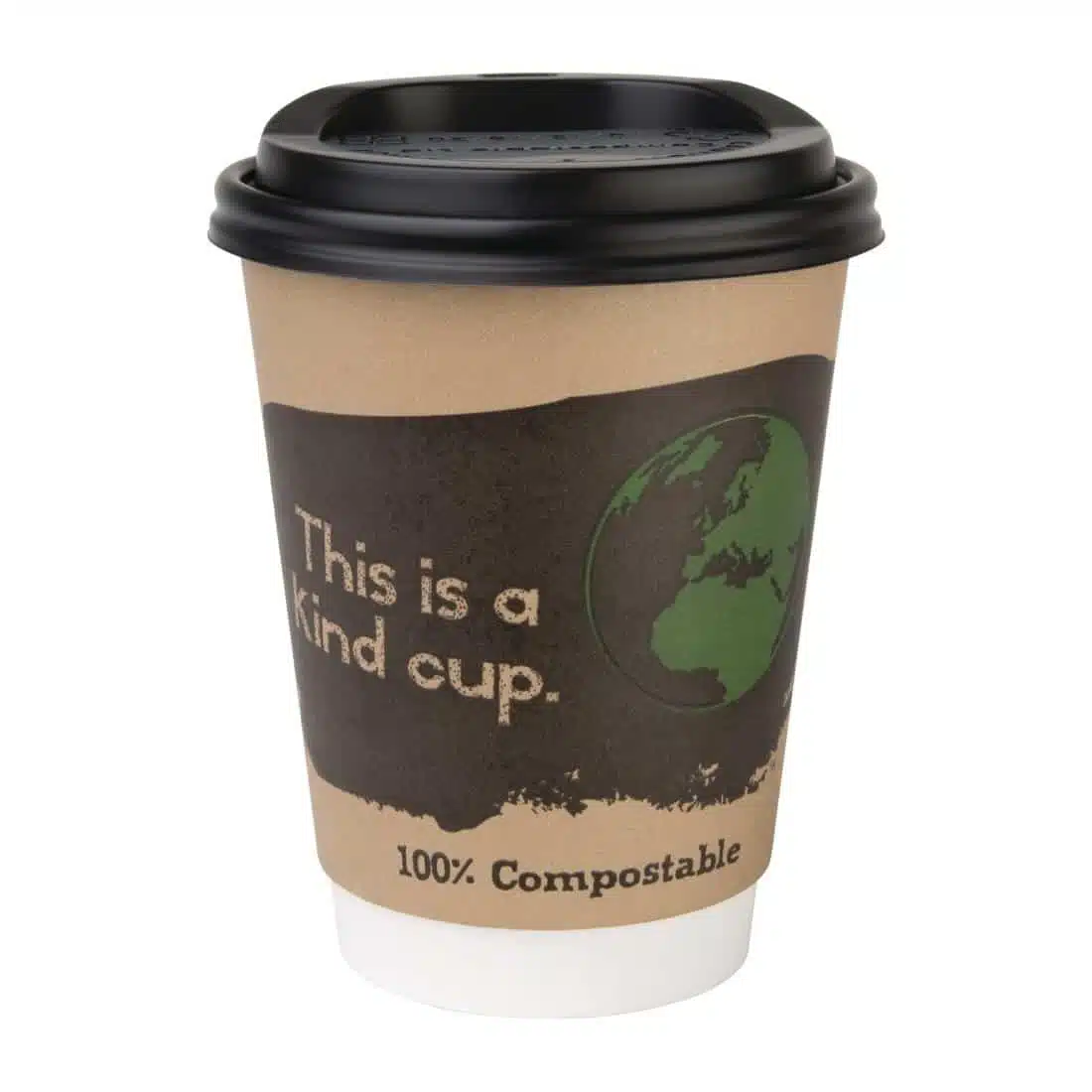 Fiesta Compostable Coffee Cups Double Wall 340ml (Pack of 500) - Image 3