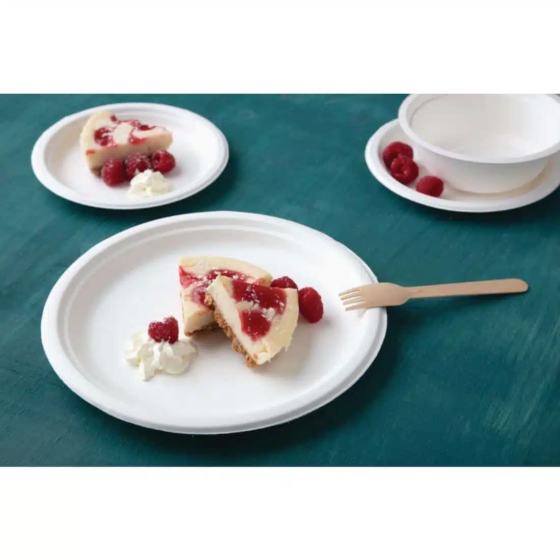 Fiesta Compostable Bagasse Plates Round 260mm (Pack of 50) - Image 6