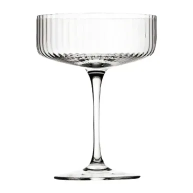 Utopia Hayworth Straight Sided Coupe Glasses 290ml (6 pack)