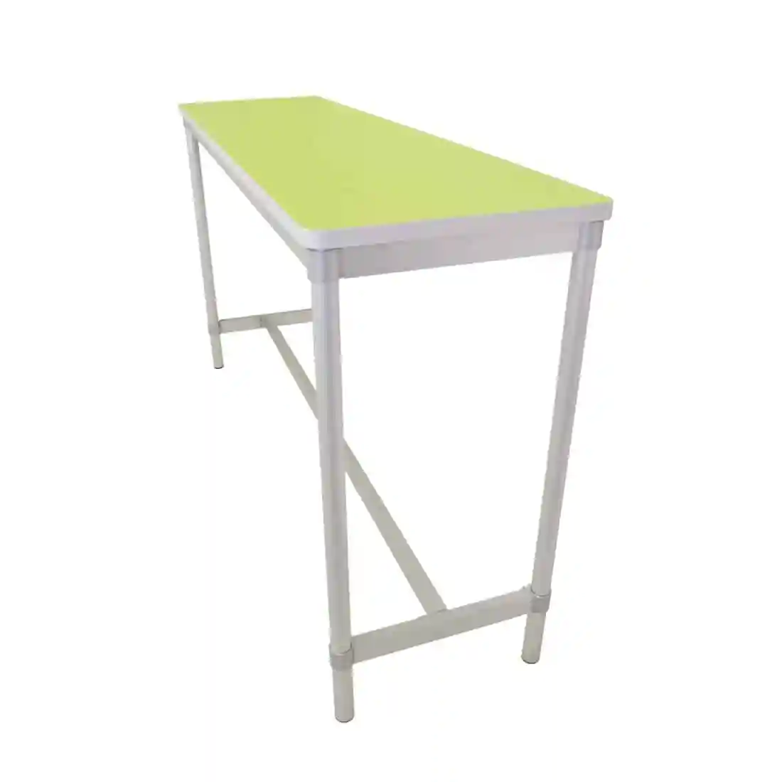 Gopak Enviro Indoor Bright Green Rectangle Poseur Table 1200mm - Image 2