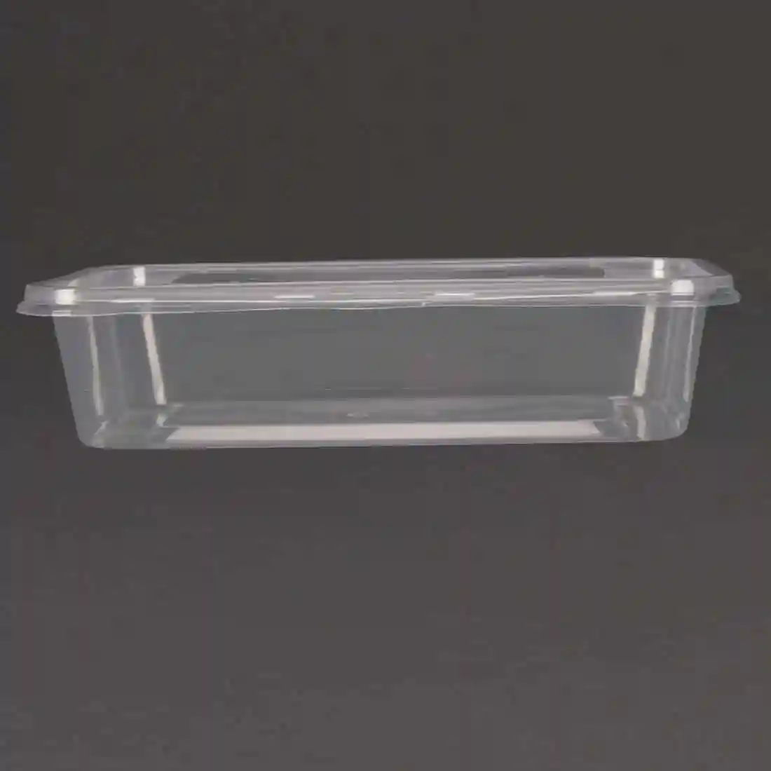 Fiesta Recyclable Plastic Microwavable Containers with Lid Small 500ml (Pack of 250) - Image 3
