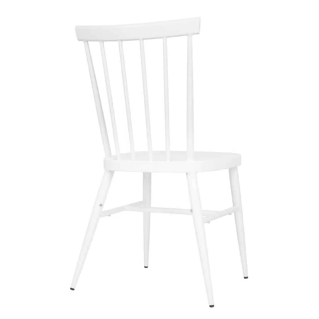 Bolero Windsor Aluminium White Chairs White (Pack of 4) - Image 3