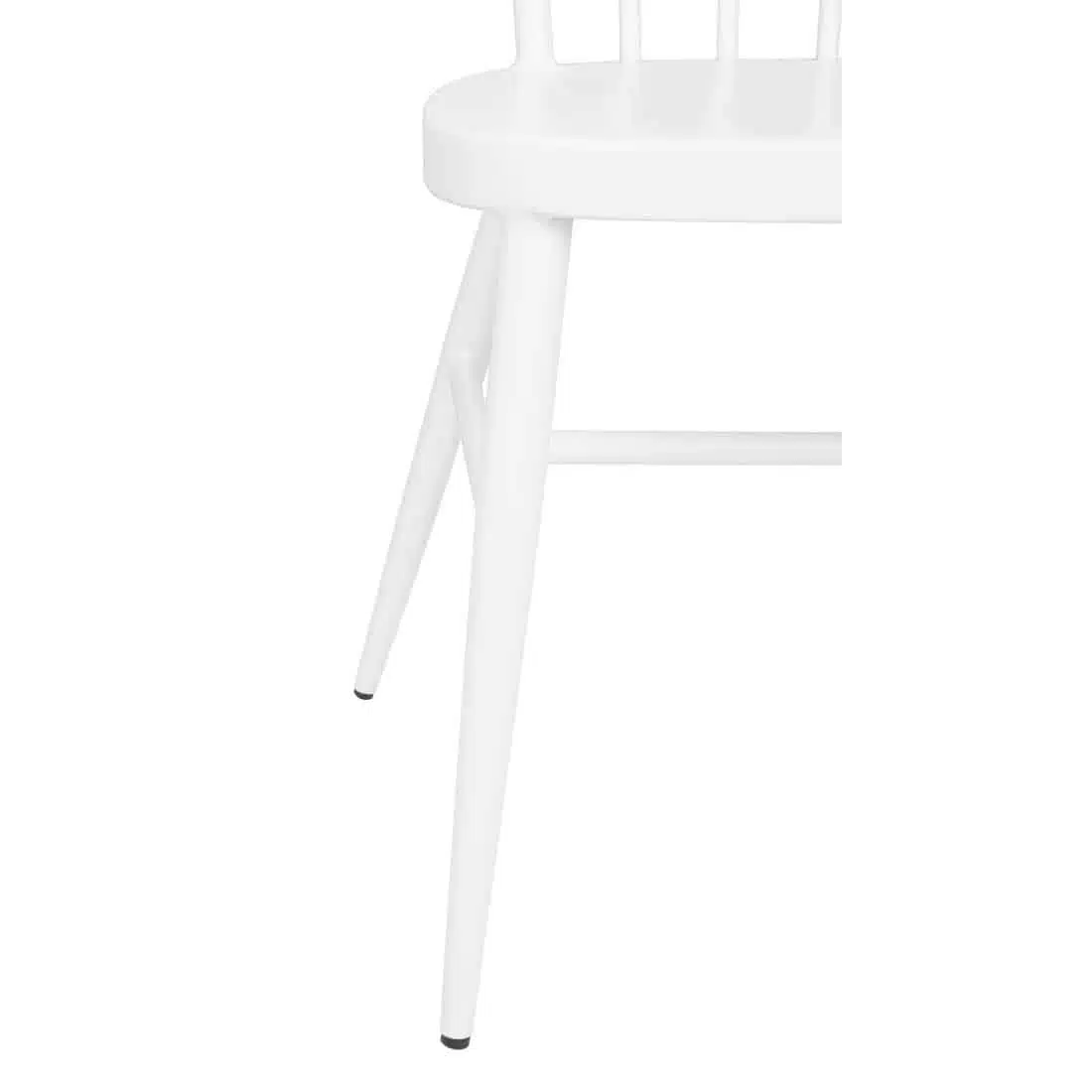Bolero Windsor Aluminium White Chairs White (Pack of 4) - Image 4