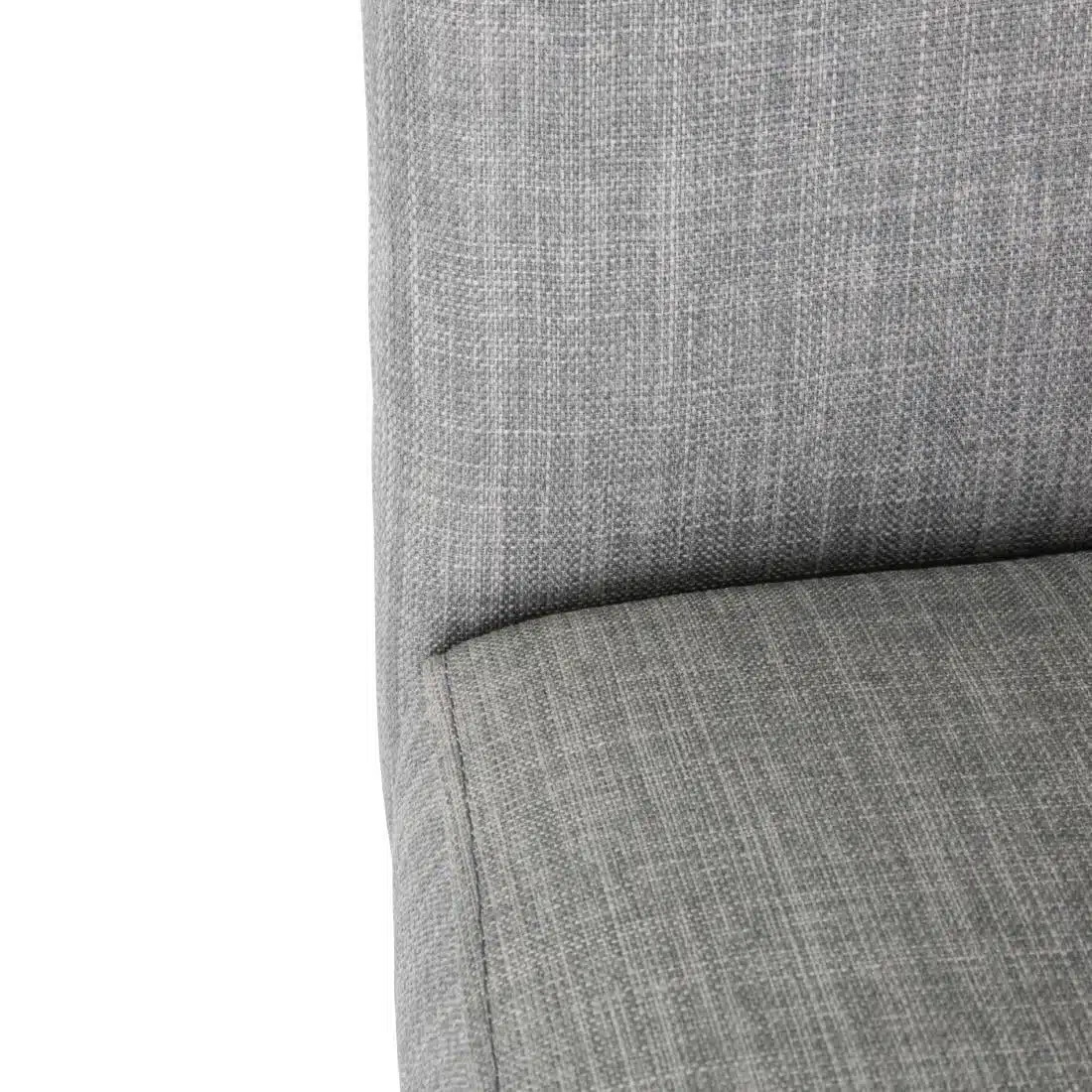 Bolero Chiswick Dining Chairs Charcoal Grey (Pack of 2) - Image 4