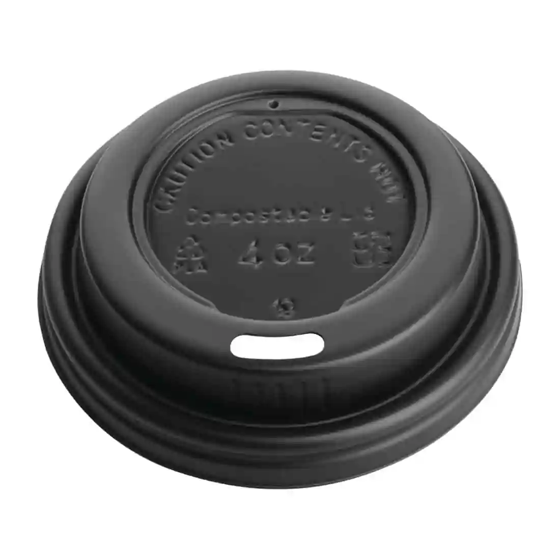 Fiesta Compostable Espresso Cup Lids 113ml / 4oz (Pack of 1000) - Image 1