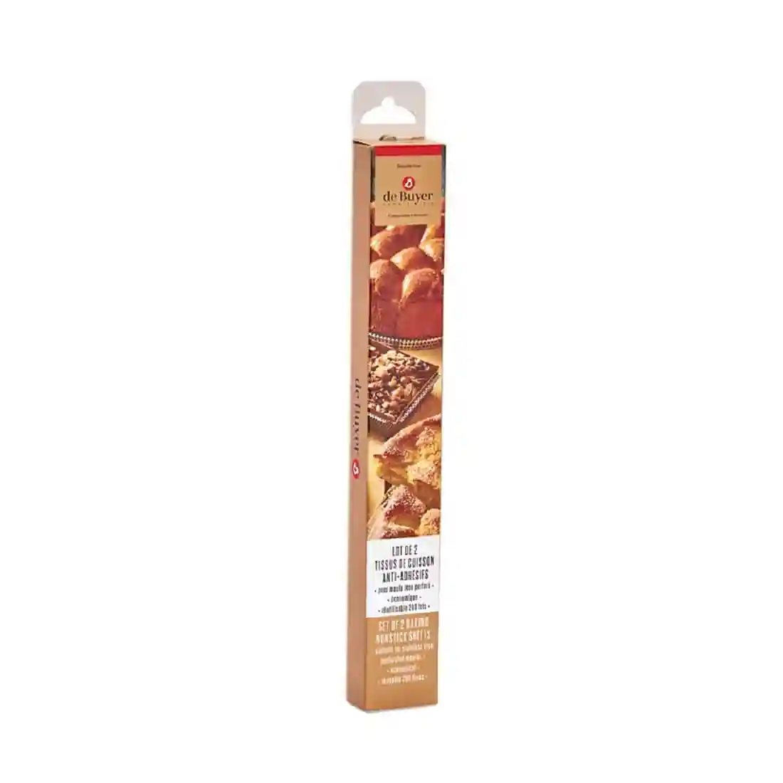 De Buyer Special Non-stick Baking Sheet for 26cm Cake Mould (Pack 2) - Image 4