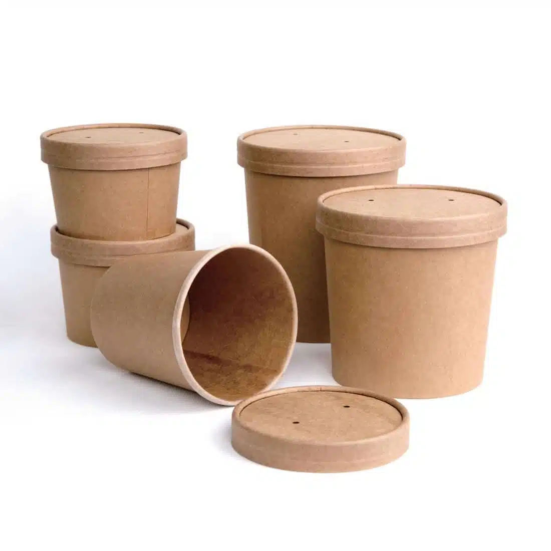 Fiesta Compostable Soup Containers 98mm 455ml / 16oz (Pack of 500) - Image 6