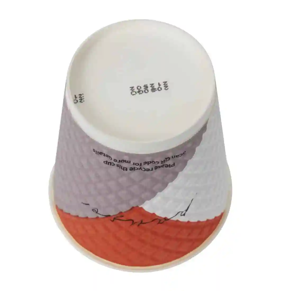 Huhtamaki Pause Disposable Coffee Cups Double Wall 256ml / 9oz (Pack of 925) - Image 5