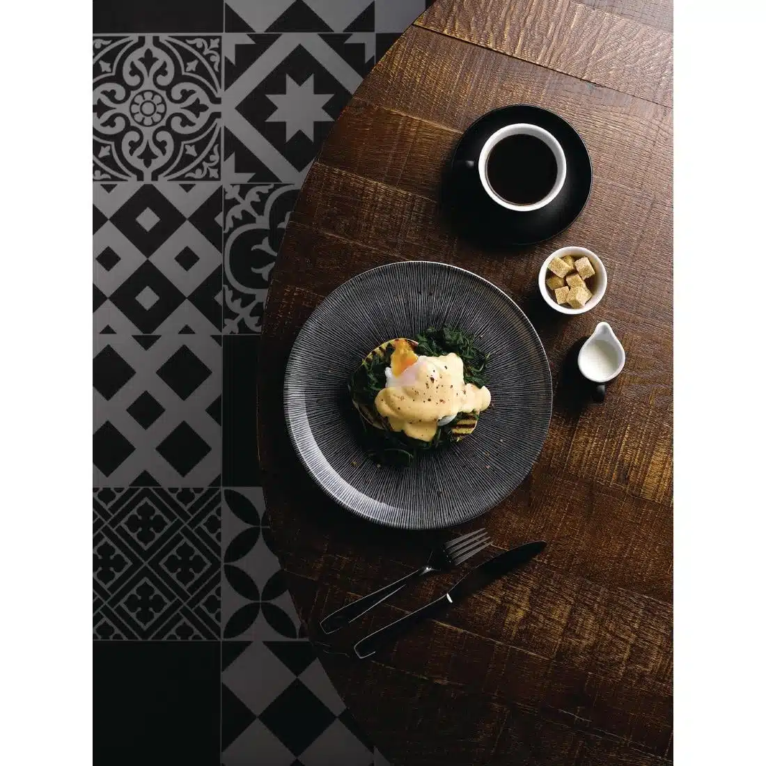 Churchill Menu Shades Jugs Ash Black 60ml 2oz (Pack of 4) - Image 2