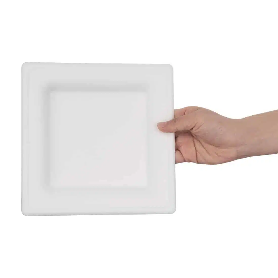 Fiesta Compostable Bagasse Square Plates 204mm (Pack of 50) - Image 5