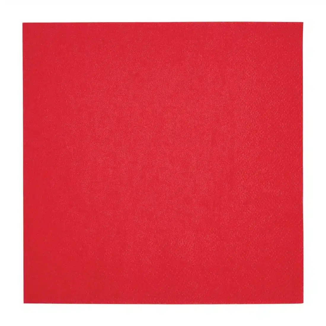 Fiesta Recyclable Lunch Napkin Red 33x33cm 2ply 1/4 Fold (Pack of 2000) - Image 1