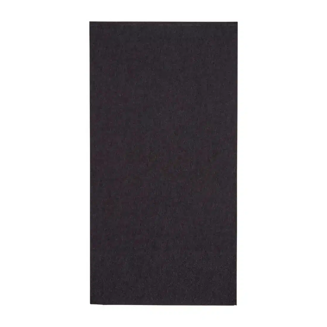 Fiesta Recyclable Dinner Napkin Black 40x40cm 2ply 1/8 Fold (Pack of 2000) - Image 1