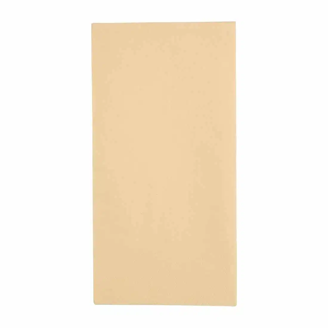Fiesta Recyclable Dinner Napkin Cream 40x40cm 3ply 1/8 Fold (Pack of 1000) - Image 1