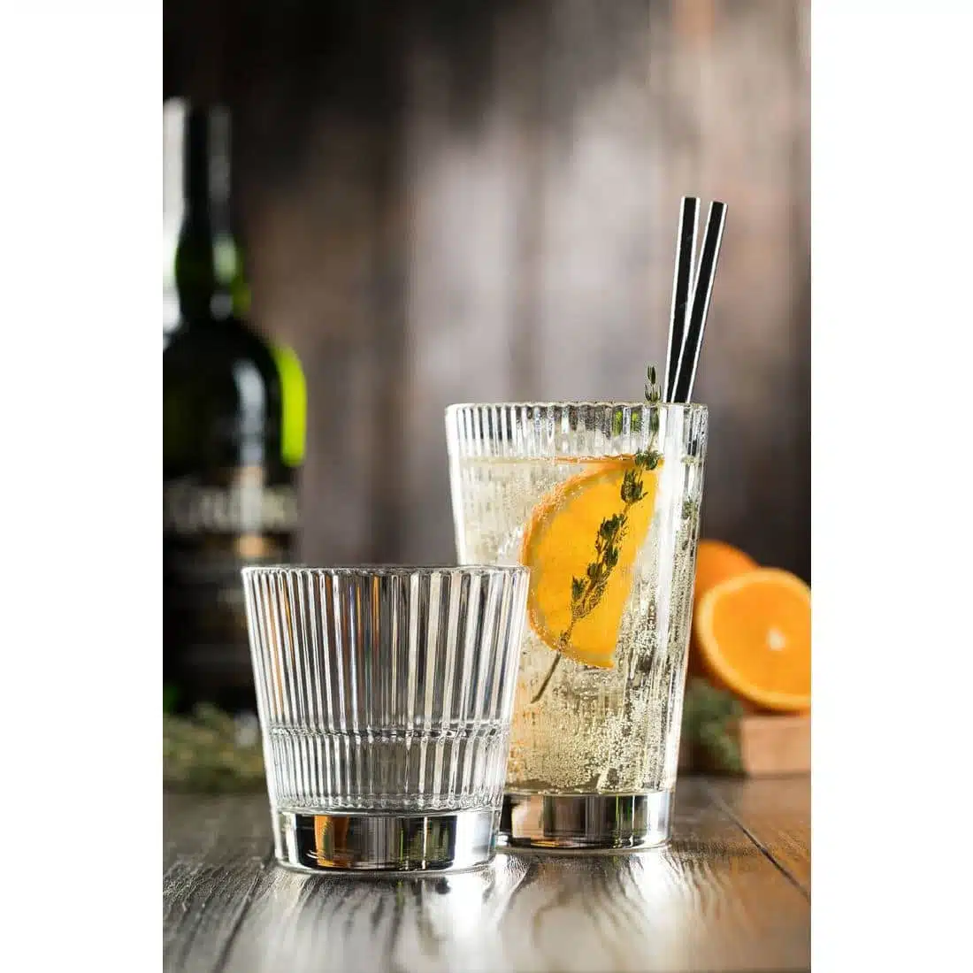 Utopia Diva Stacking Old Fashioned Glasses 260ml (24 pack) - Image 2