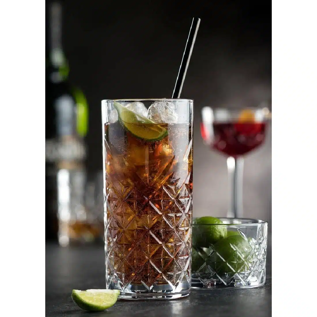 Utopia Timeless Vintage Long Drink Glasses 300ml (12 pack) - Image 2