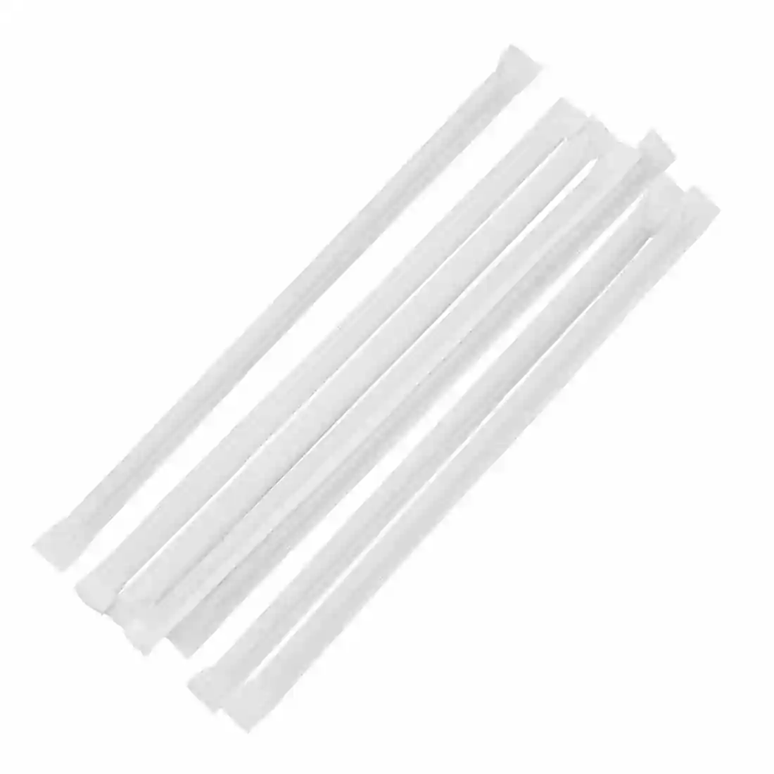 Fiesta Compostable Individually Wrapped Bendy Paper Straws Black (Pack of 250) - Image 6