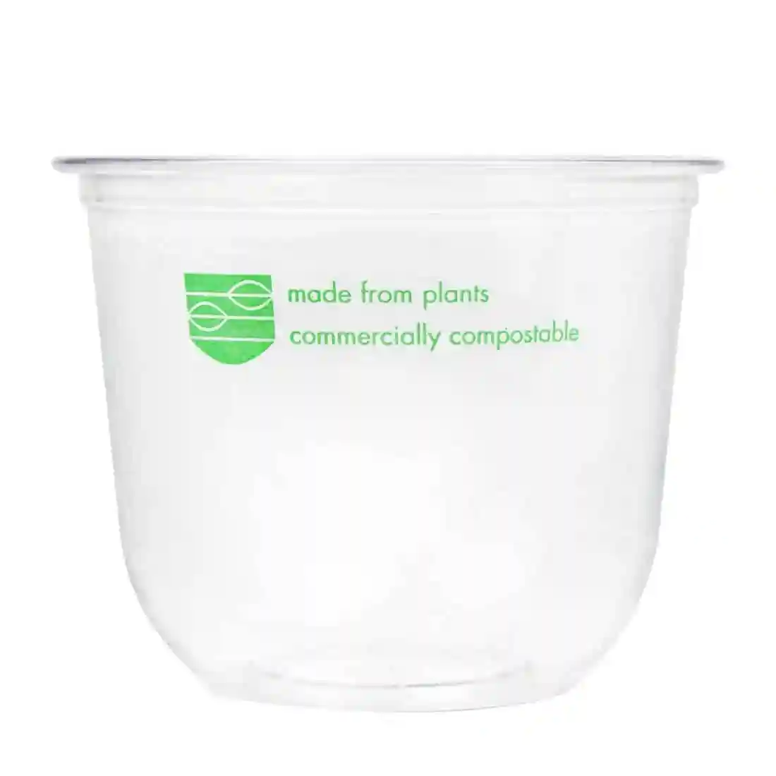 Vegware 96-Series Compostable PLA Deli Pots 12oz (Pack of 1000) - Image 1
