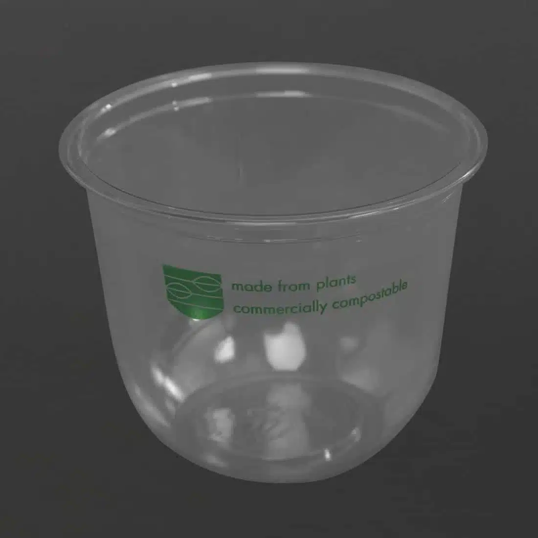 Vegware 96-Series Compostable PLA Deli Pots 12oz (Pack of 1000) - Image 5