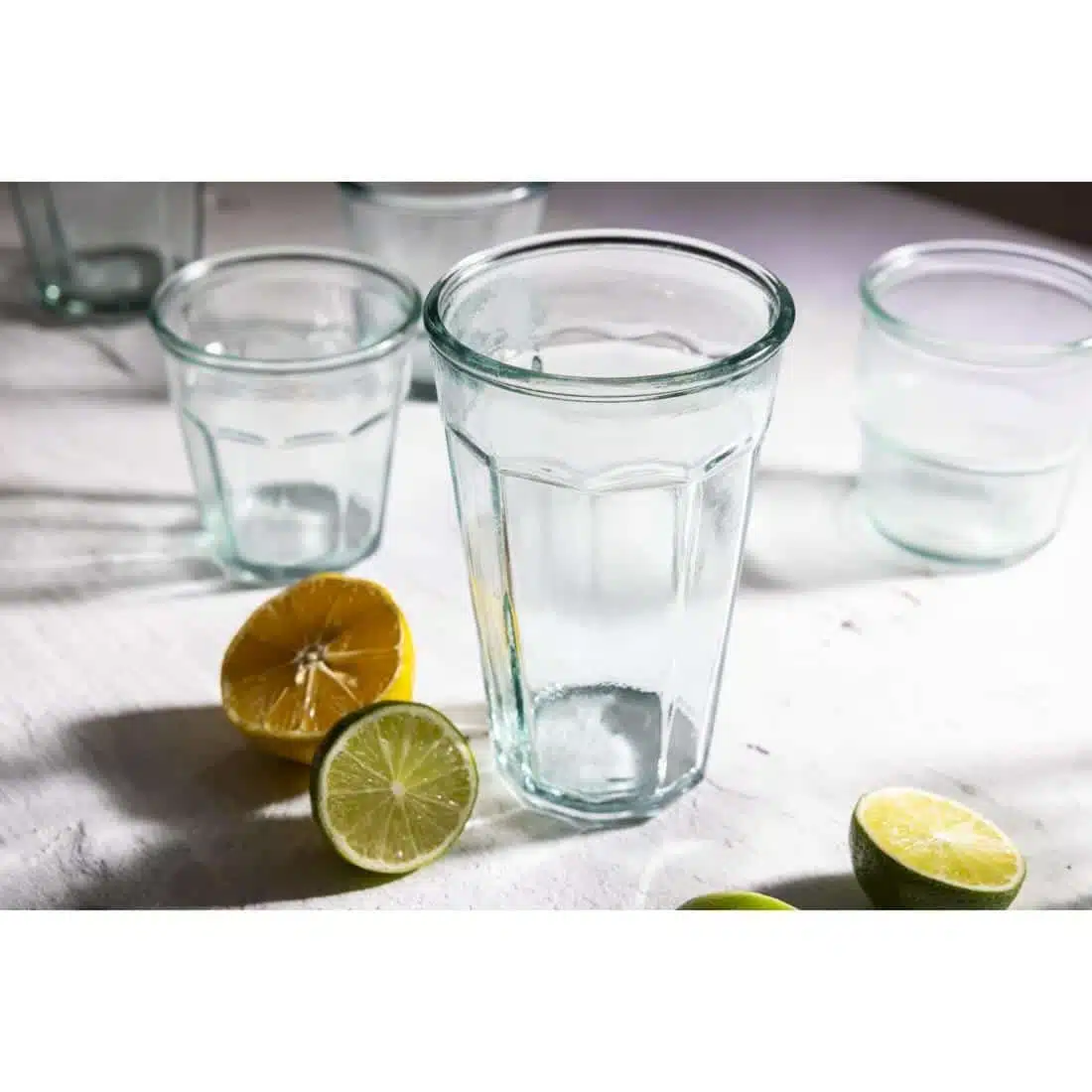 Olympia Recycled Glass Orleans Tumblers 500ml (6 pack) - Image 6