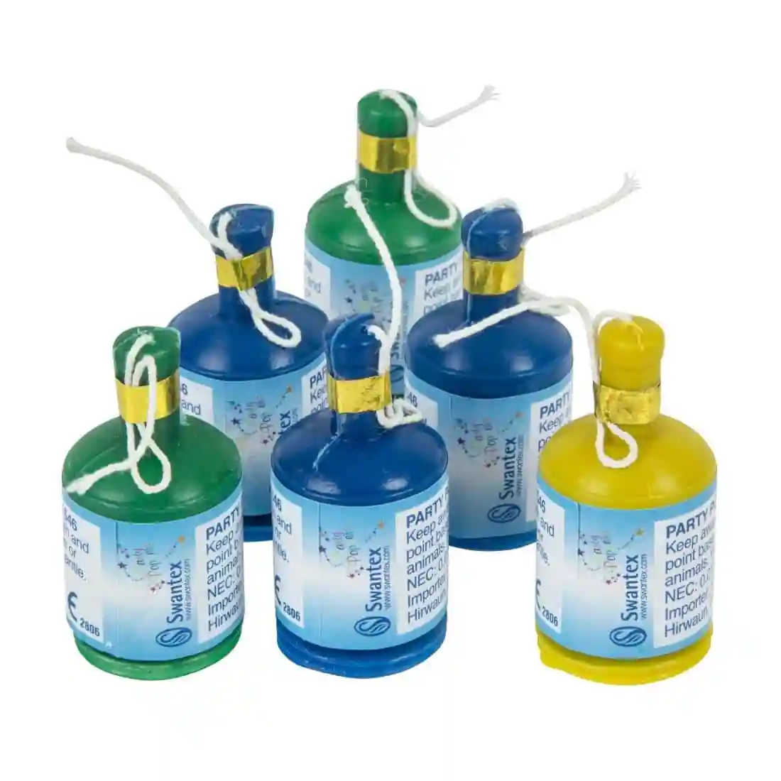 Party Poppers (Pack of 144) - Image 1