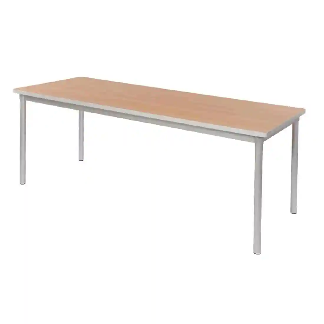 Gopak Enviro Indoor Beech Effect Rectangle Dining Table 1800mm - Image 1