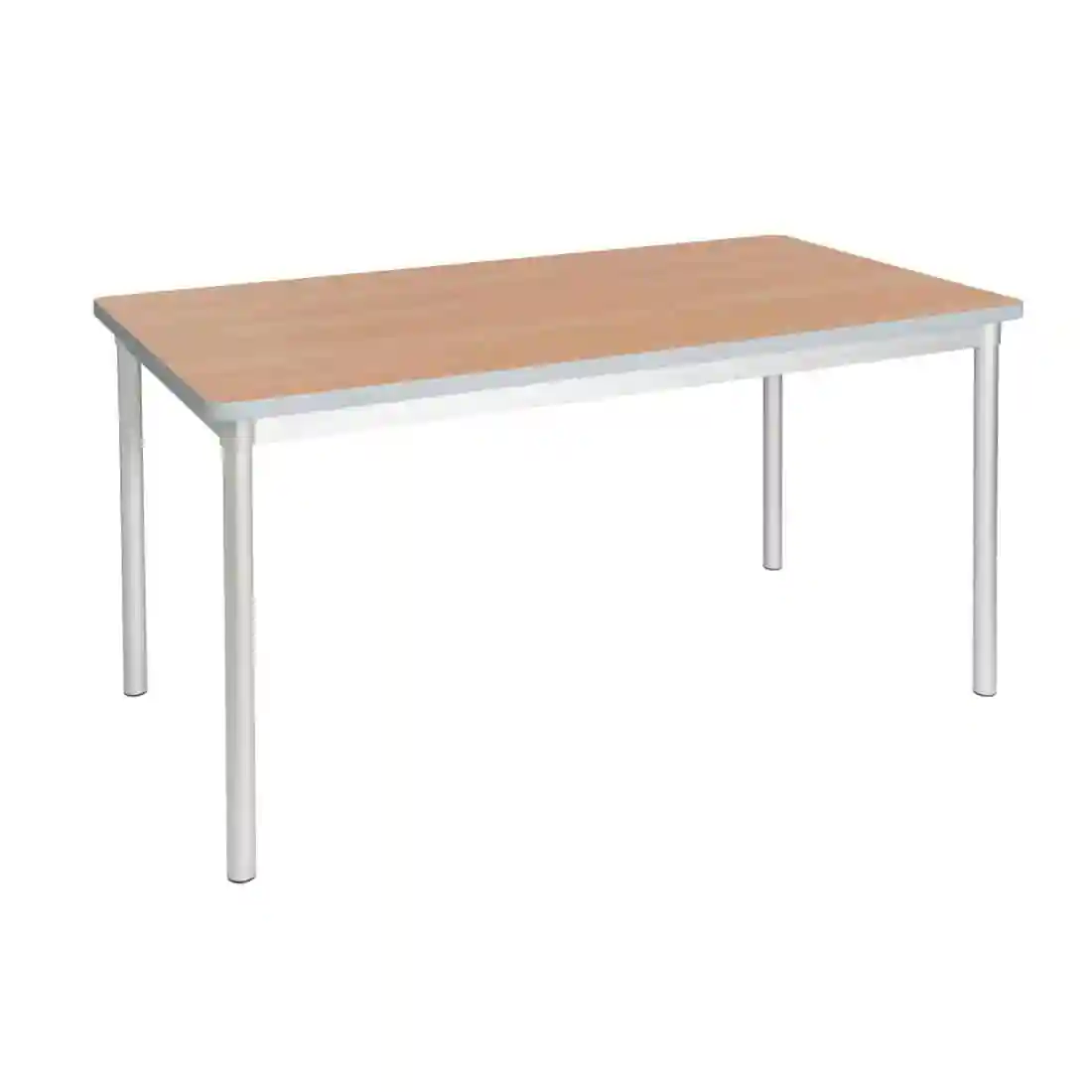 Gopak Enviro Indoor Beech Effect Rectangle Dining Table 1400mm - Image 1