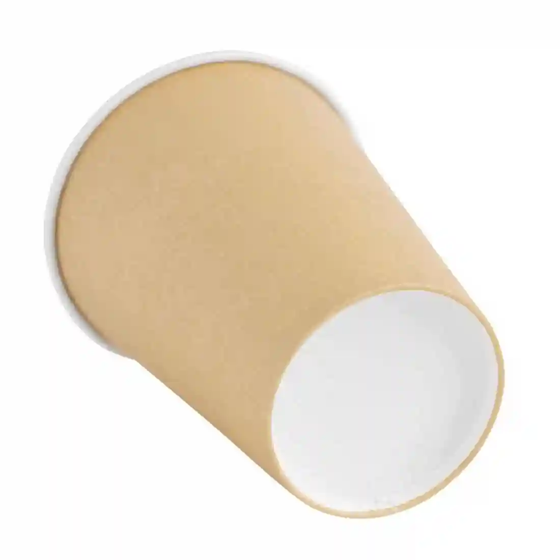 Fiesta Recyclable Coffee Cups Single Wall Kraft 340ml / 12oz (Pack of 50) - Image 3