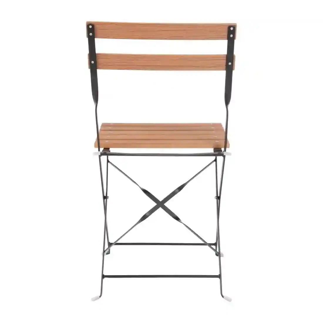 GJ766 - Bolero Faux Wood Bistro Chair (Pack 2) - Image 4