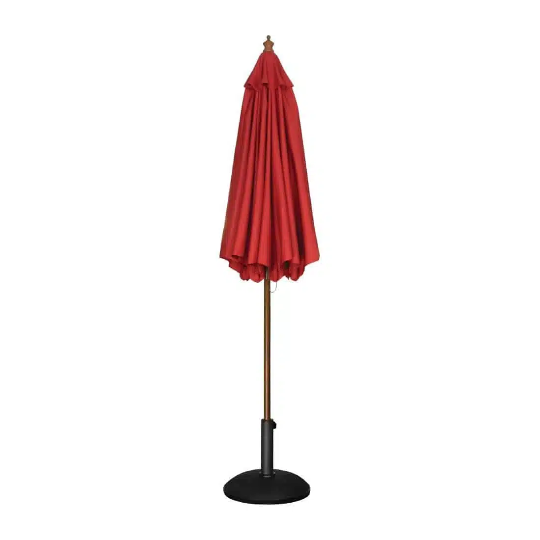 Bolero Round Parasol 2.5m Diameter Red - Image 2