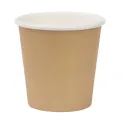 Fiesta Recyclable Espresso Cups Single Wall Kraft 112ml / 4oz (Pack of 1000) - Image 1